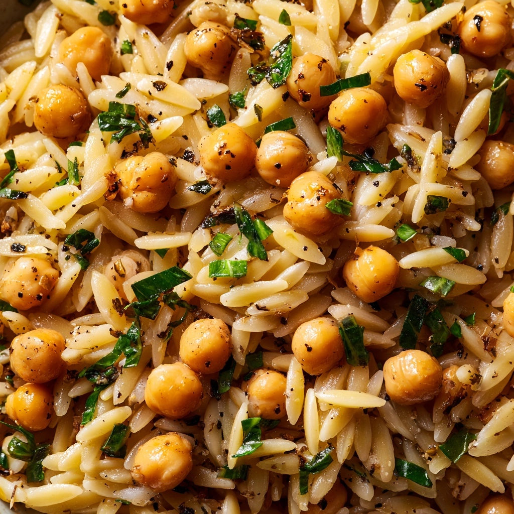 Zesty Orzo Pasta with Creamy Ricotta Recipe - Recipe Image