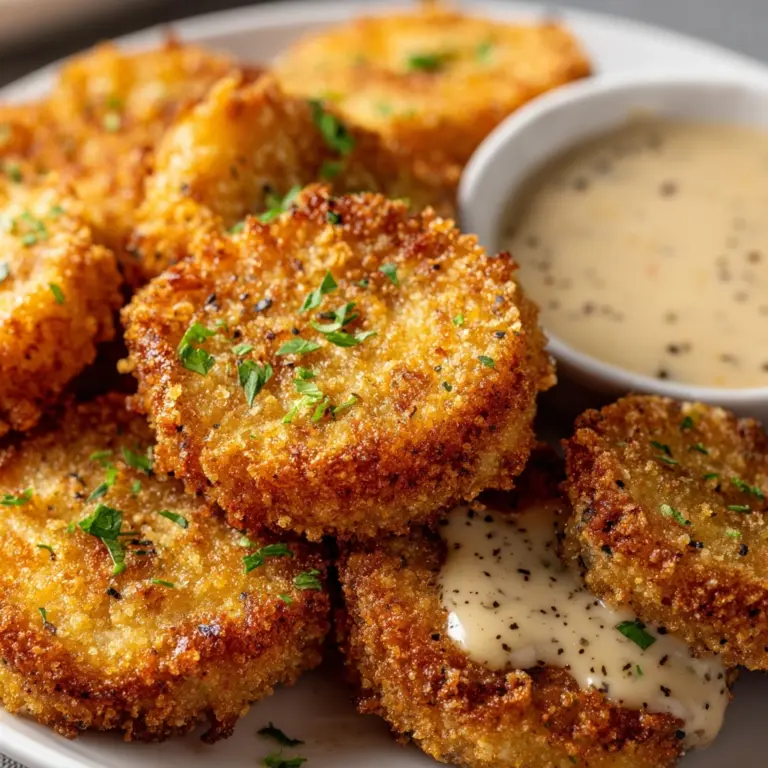 Crispy Fried Mushrooms Recipe