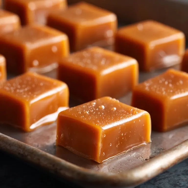 Six Minute Caramels Recipe