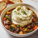 Vegetarian Crockpot Lasagna Soup Recipe