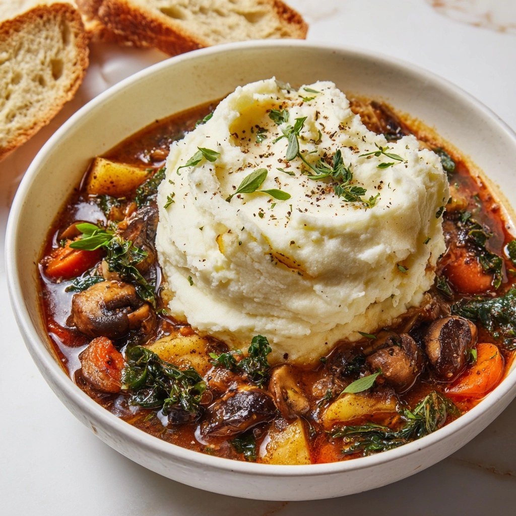 Vegetarian Crockpot Lasagna Soup Recipe