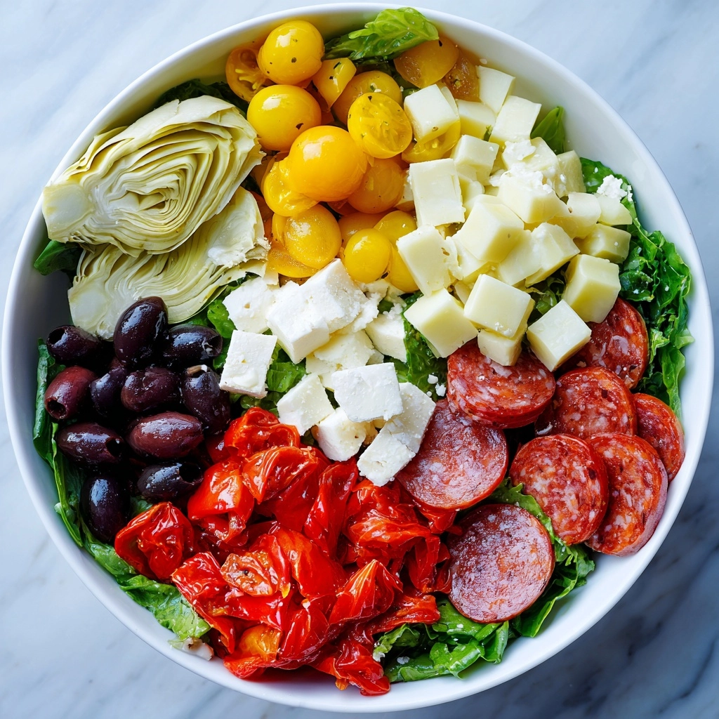 Homemade Antipasto Salad Recipe - Recipe Image
