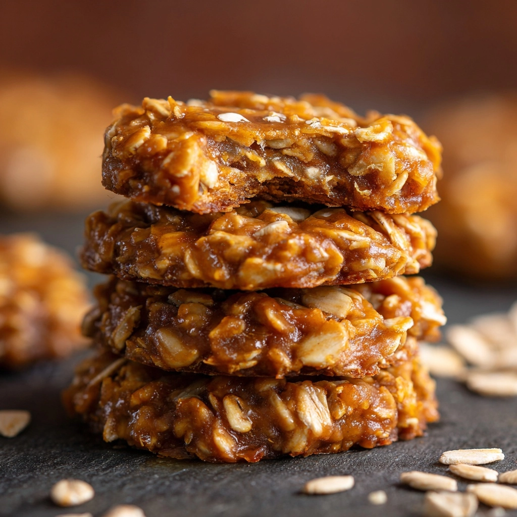 Pumpkin Spice No Bake Cookies Recipe - Recipe Image