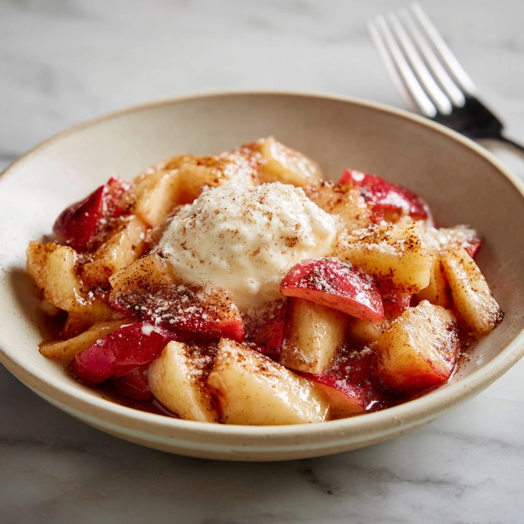 Air Fryer Apples Recipe - Recipe Image