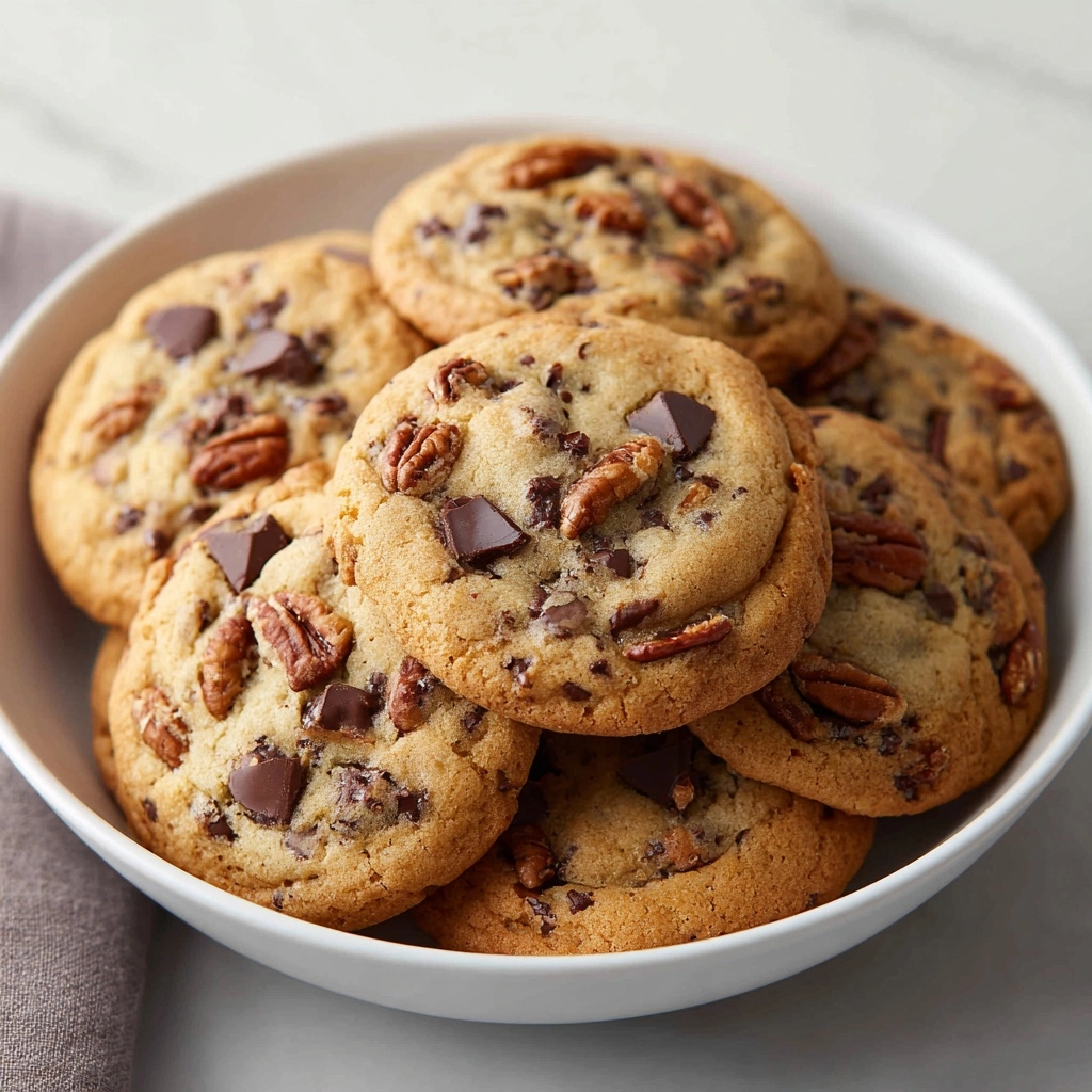 Chewy Chocolate Chip Pecan Cookies Recipe