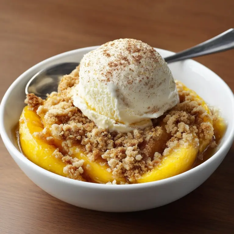 Peach Dump Cake Recipe