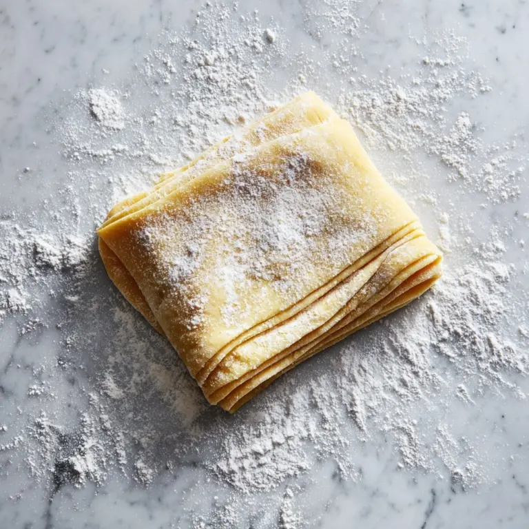 Homemade Rough Puff Pastry Dough Recipe