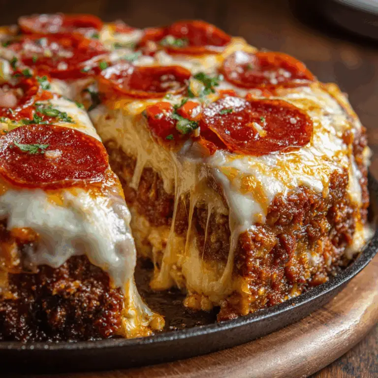 Delicious Cheeseburger Pizza Recipe