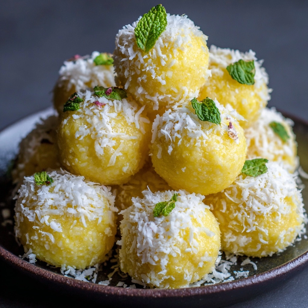 Pineapple Christmas Balls Recipe - Recipe Image