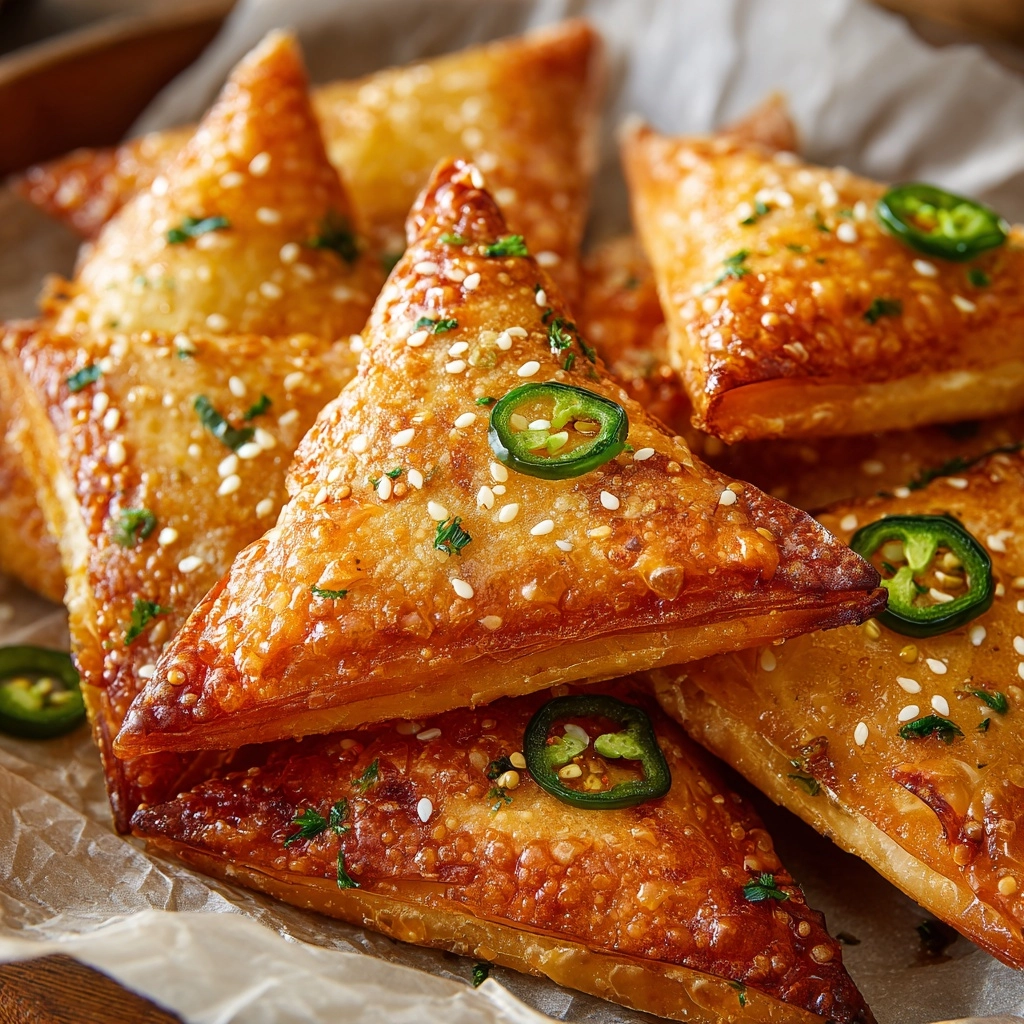 Crispy Jalapeño Corn Wontons Recipe - Recipe Image