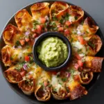 Blooming Quesadilla Ring Recipe