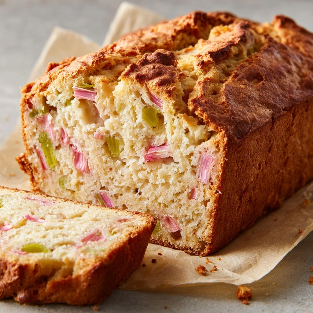 Rhubarb Bread Recipe - Recipe Image