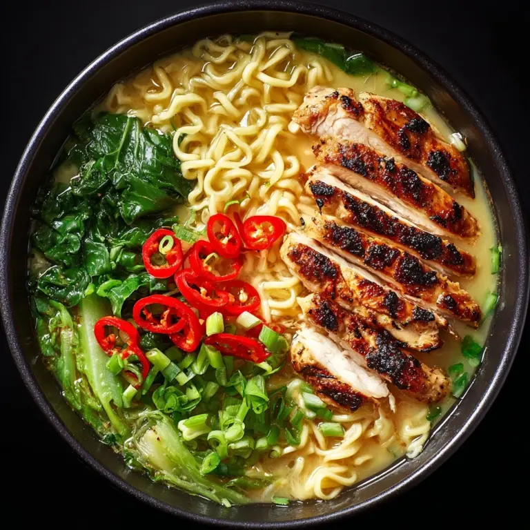 Fiery Chicken Ramen: The Ultimate Spicy Noodle Soup Recipe