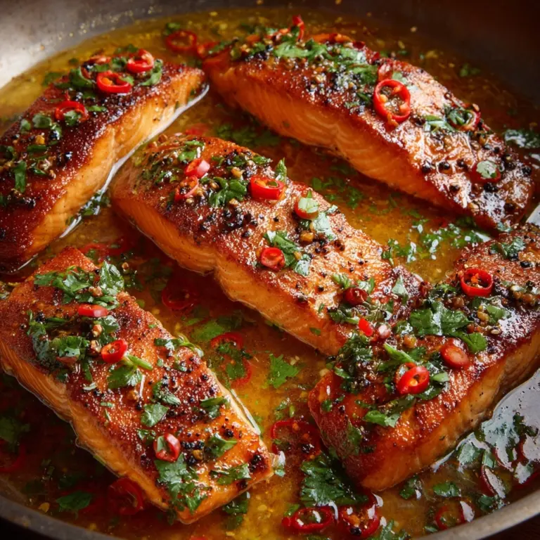 Cajun Honey Butter Salmon Recipe
