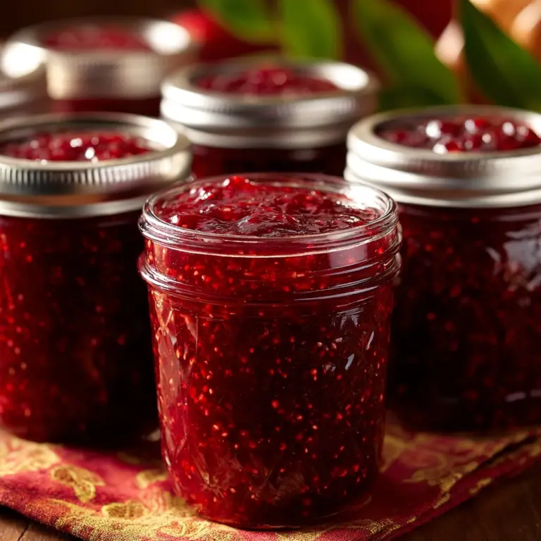 Rhubarb and Strawberry Jam Recipe