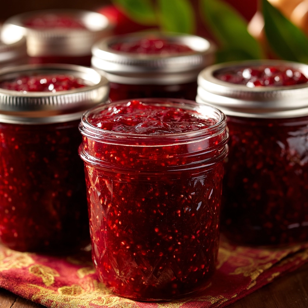 Rhubarb and Strawberry Jam Recipe - Recipe Image