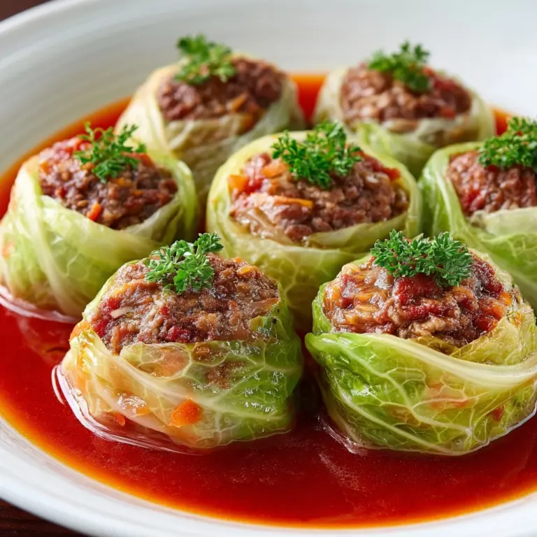 Stuffed Cabbage Rolls Recipe