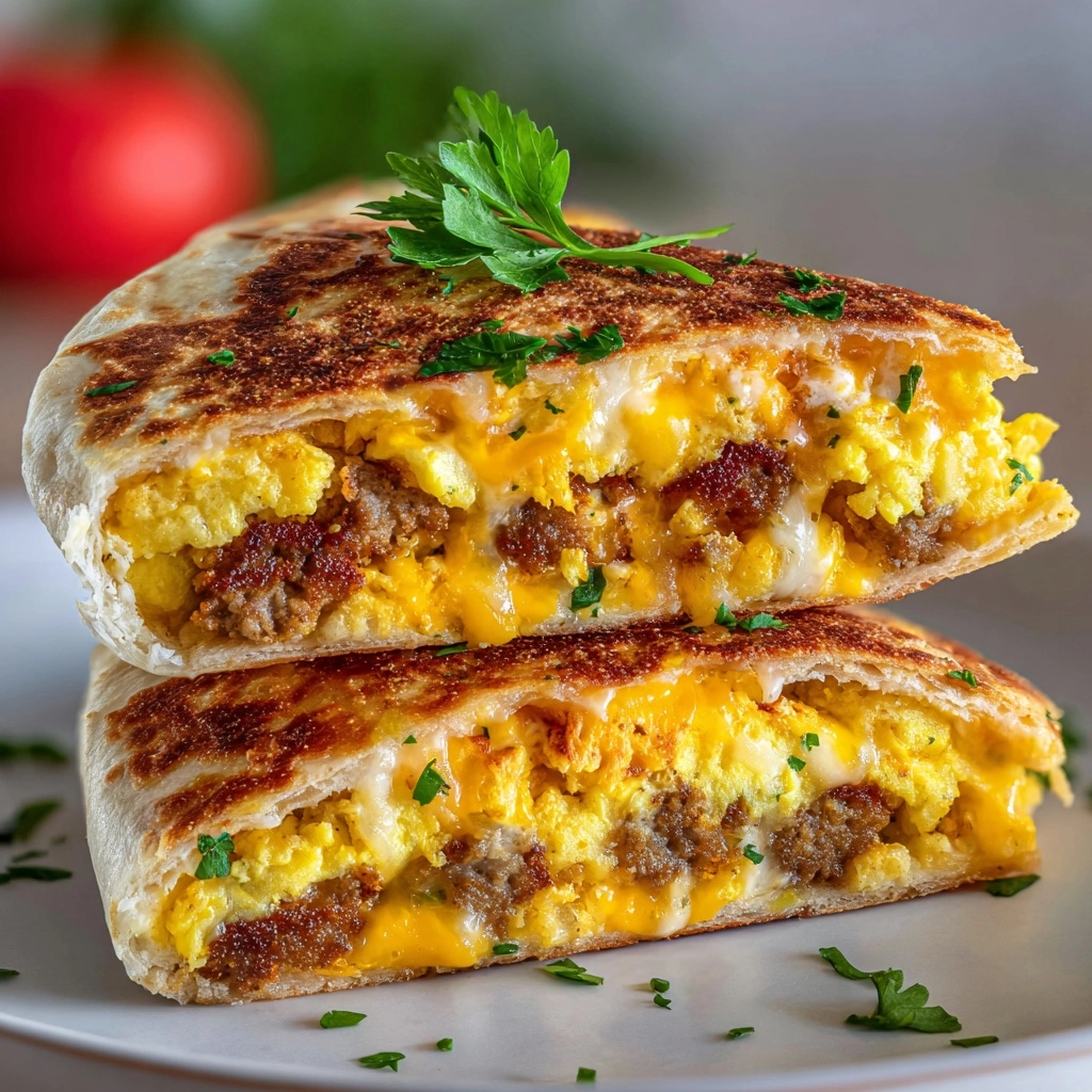 Breakfast Crunchwrap Recipe - Recipe Image