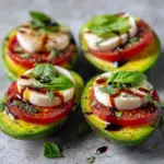 Caprese Stuffed Avocados Recipe