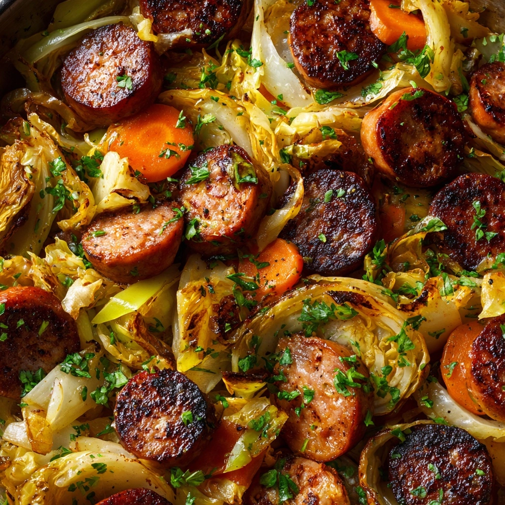 Sausage and Cabbage Stew Recipe - Recipe Image