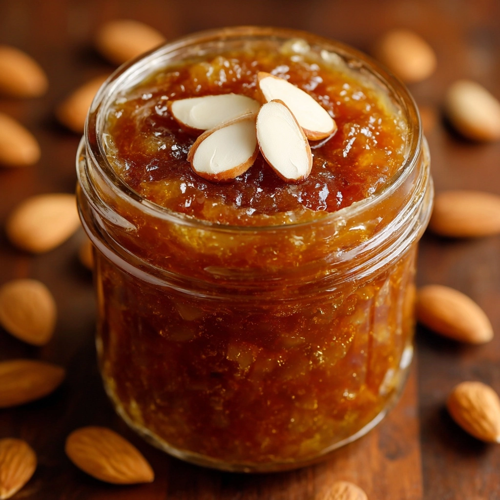 Apricot Almond Jam Recipe - Recipe Image