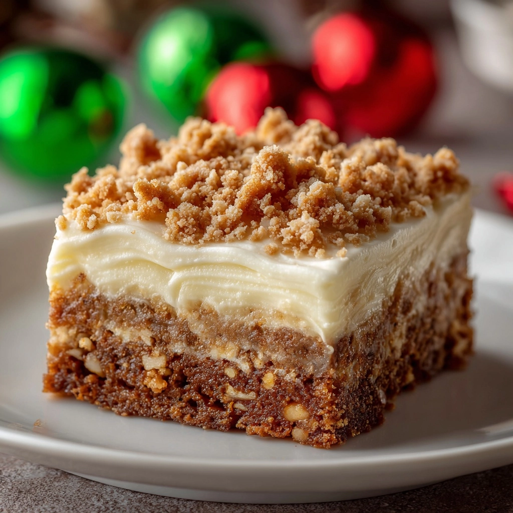 Gingerbread Cookie Bars Recipe - Recipe Image