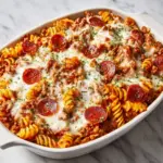 Pizza Pasta Casserole Recipe
