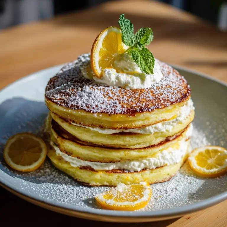 Lemon Ricotta Pancakes: The Ultimate Fluffy Breakfast Recipe
