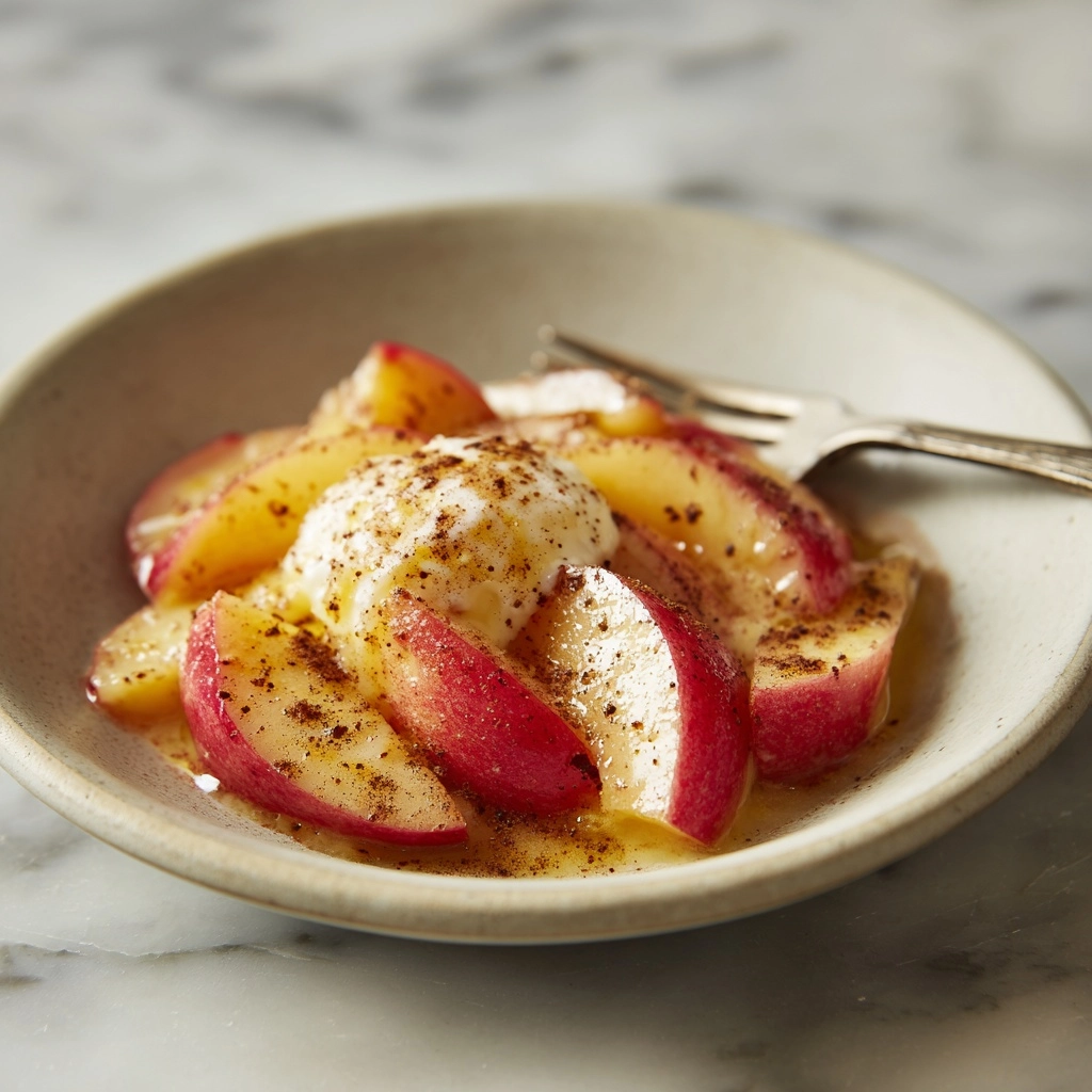 Air Fryer Apples Recipe - Recipe Image