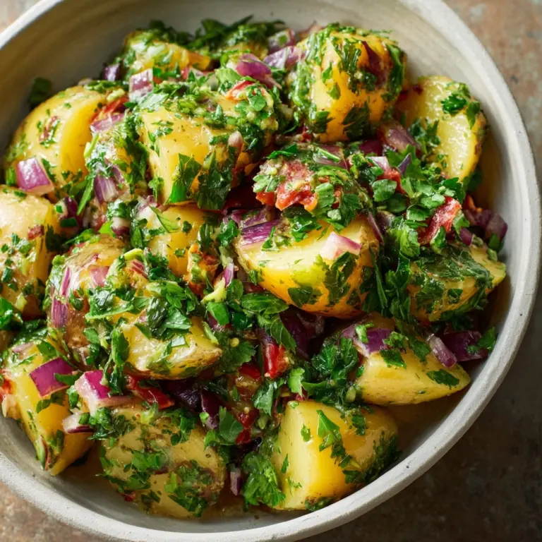 Patates Salatası – Turkish Potato Salad Recipe