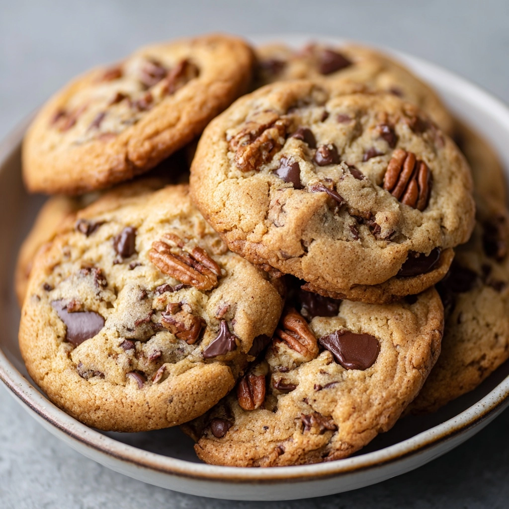 Chewy Chocolate Chip Pecan Cookies Recipe - Recipe Image