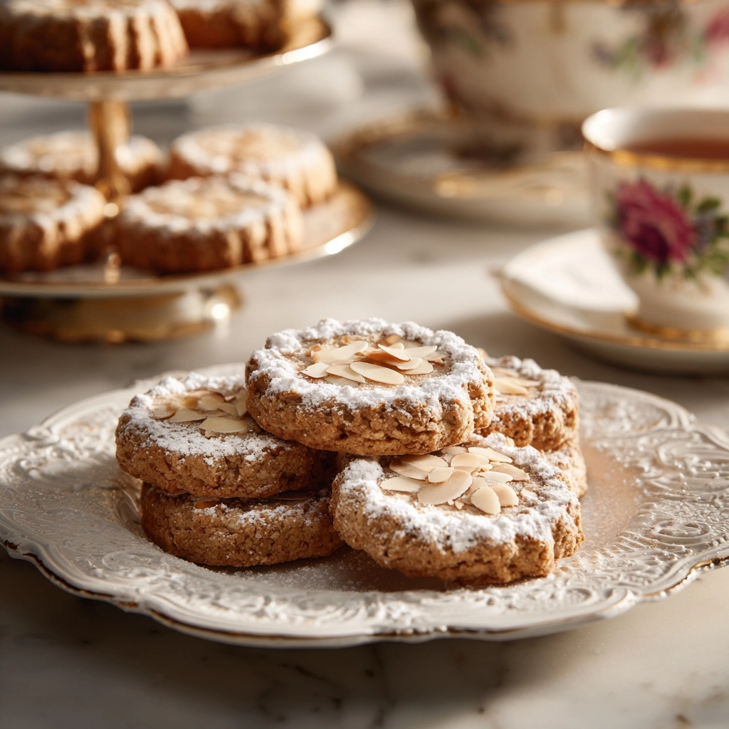 Anytime Almond Tea Cakes Recipe - Recipe Image