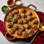 Creamy Marry Me Chicken Meatballs Recipe