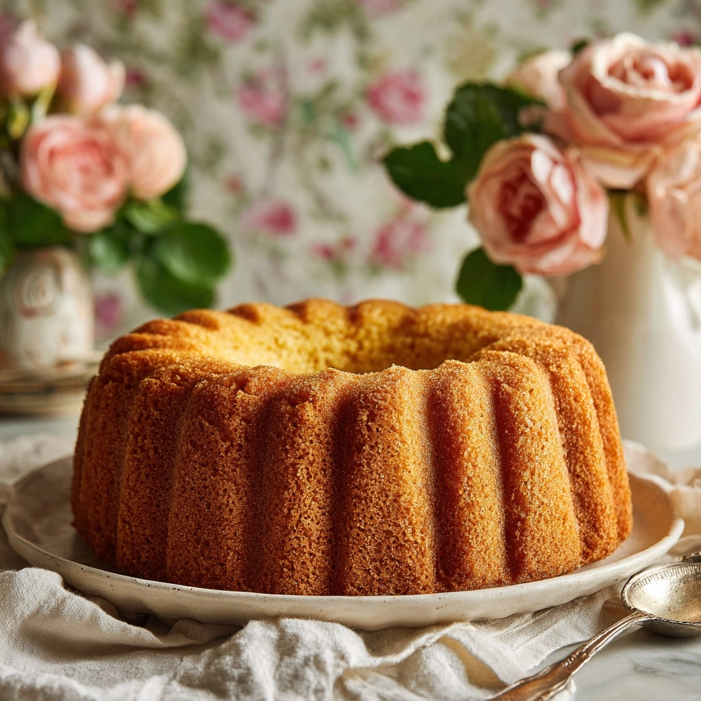 Million Dollar Pound Cake Recipe - Recipe Image