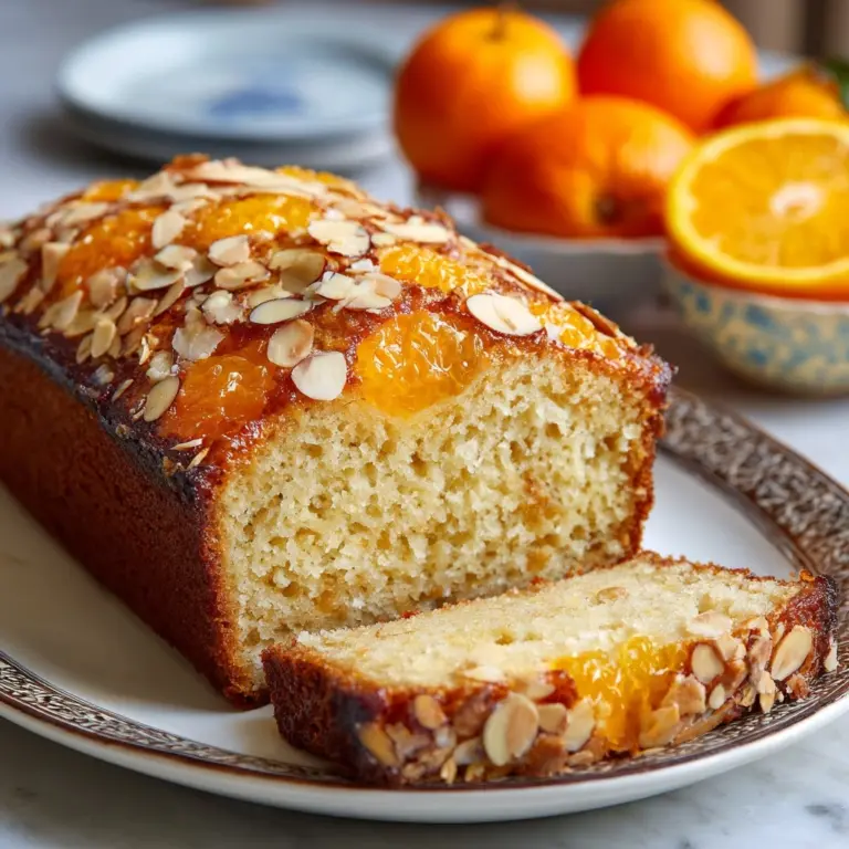 Date and Orange Almond Loaf Recipe