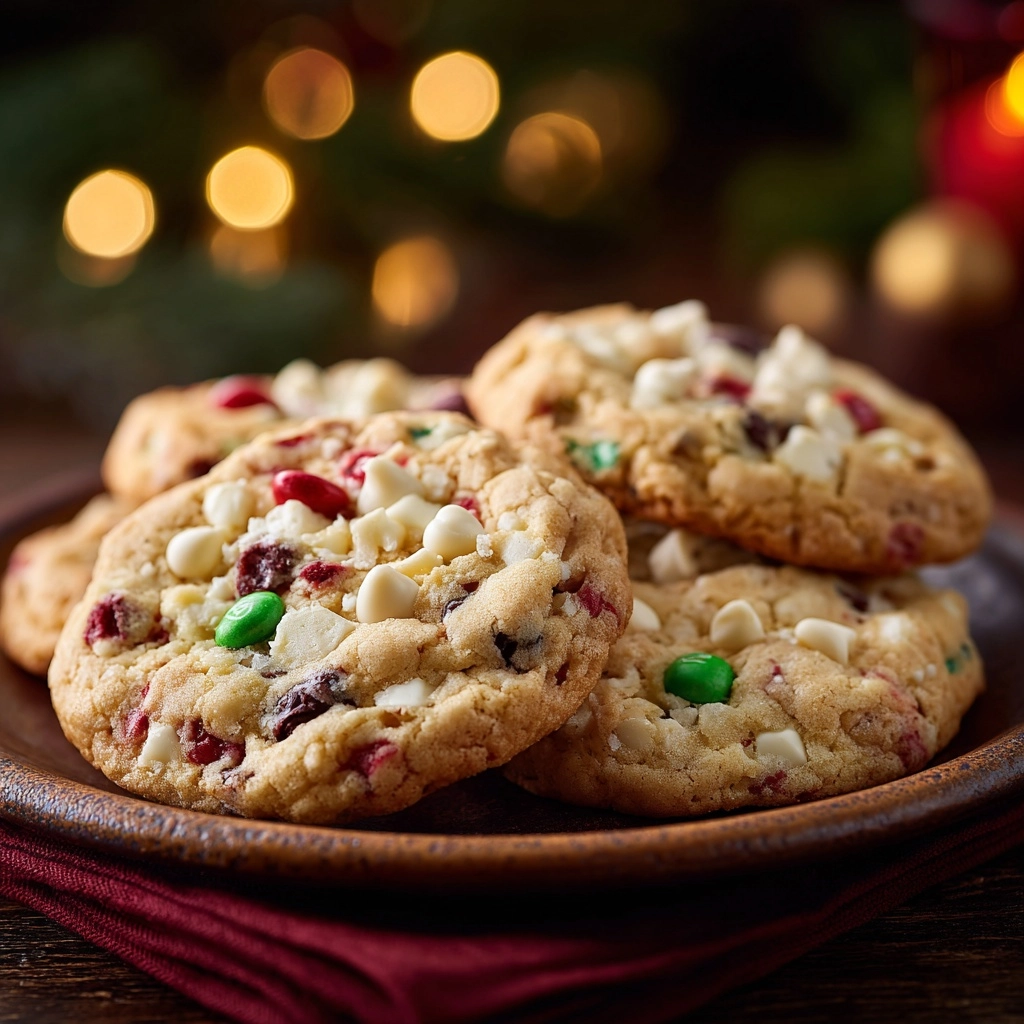 Christmas Chocolate Chip Cookies Recipe - Recipe Image