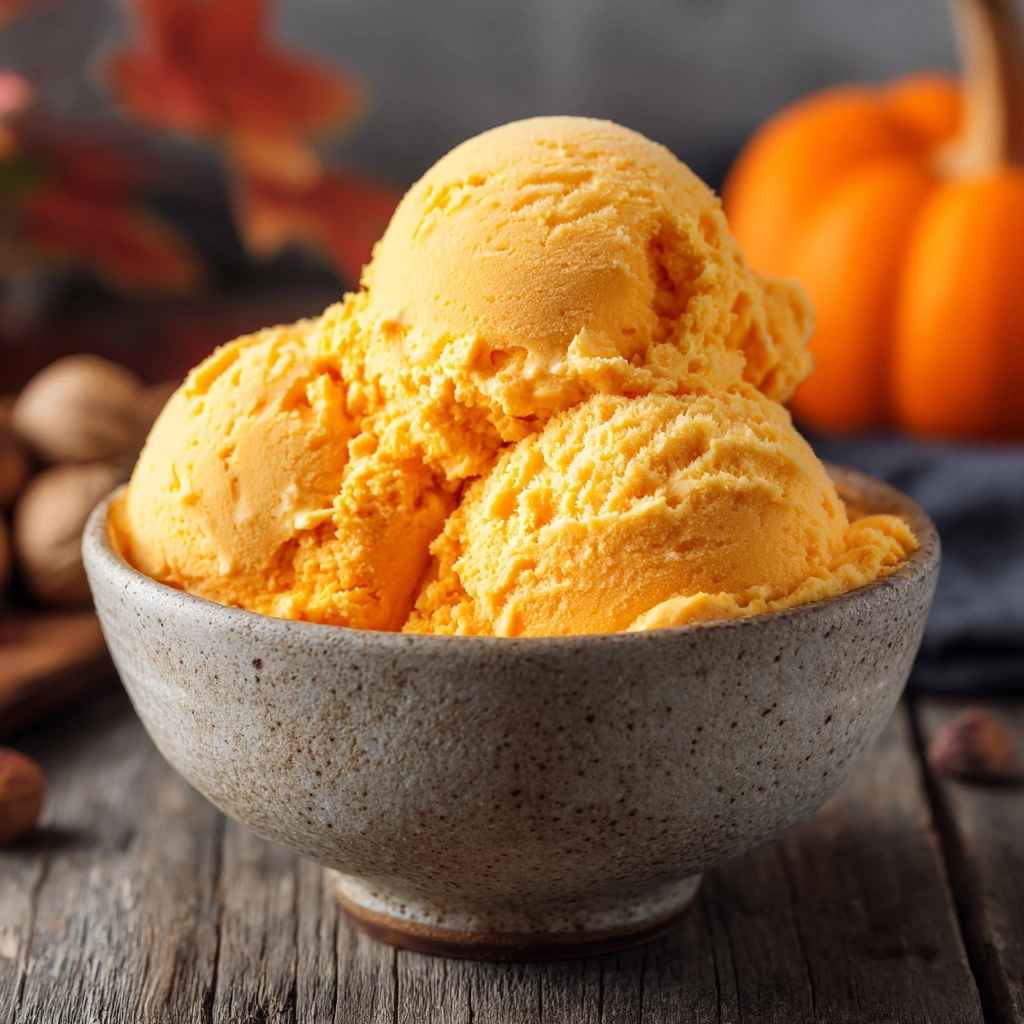 Pumpkin Peanut Butter Doggy Ice Cream Recipe