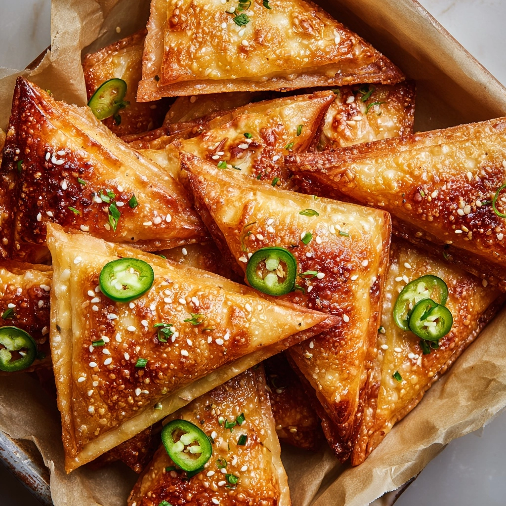 Crispy Jalapeño Corn Wontons Recipe - Recipe Image