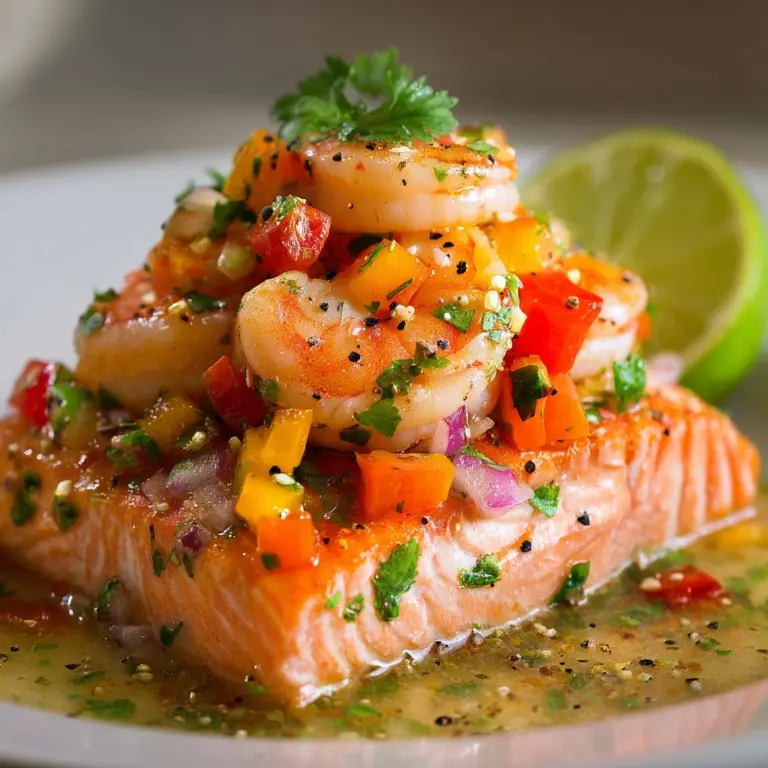 Elegant Cajun Seafood Stuffed Salmon Recipe