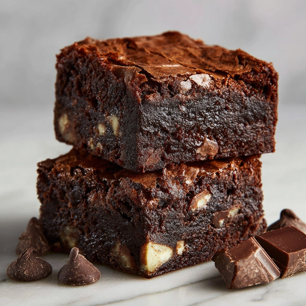 Better Than Box Mix Brownies Recipe - Recipe Image
