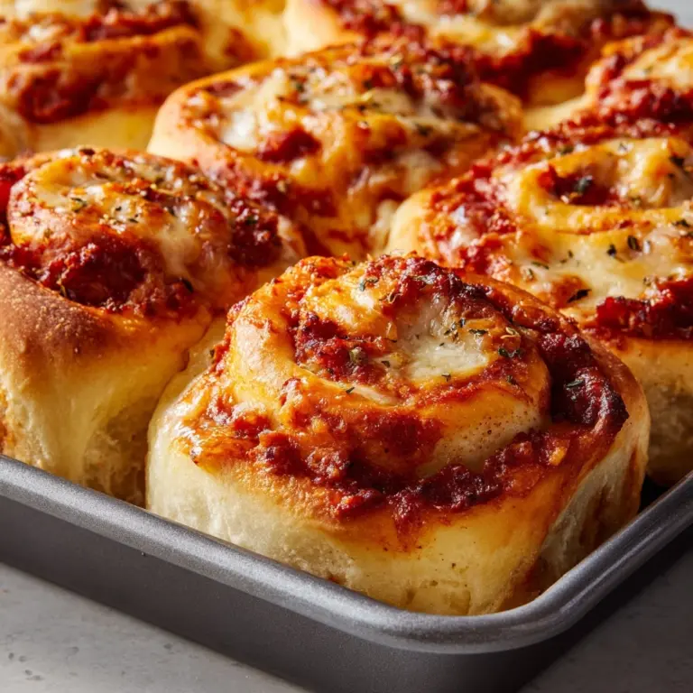 Cheesy Pepperoni Pizza Roll-Ups Recipe