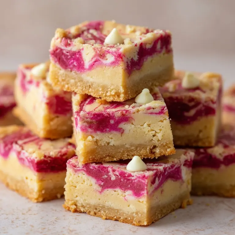 Gooey Strawberry Cake Mix Brownies Recipe