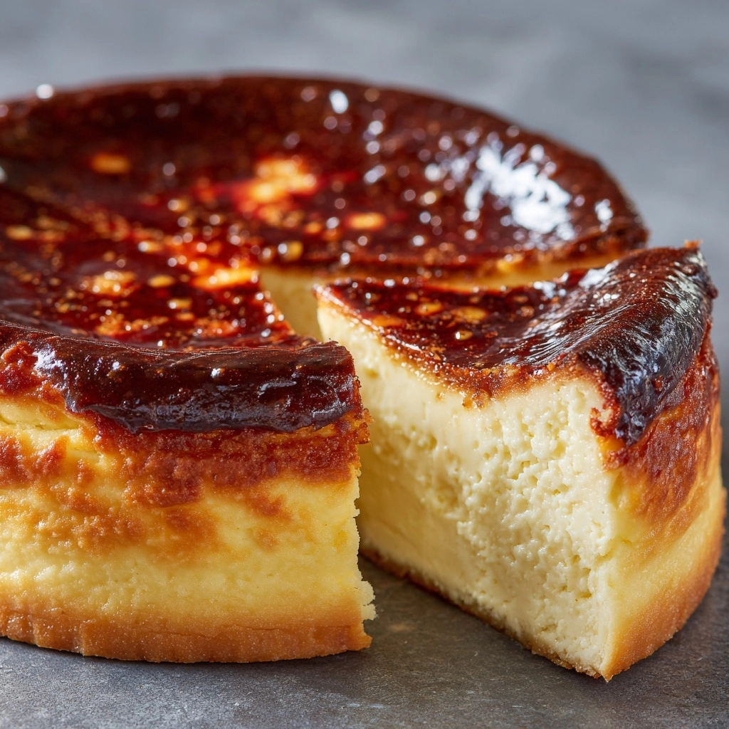 Basque Cheesecake Recipe - Recipe Image