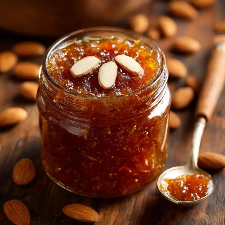 Apricot Almond Jam Recipe
