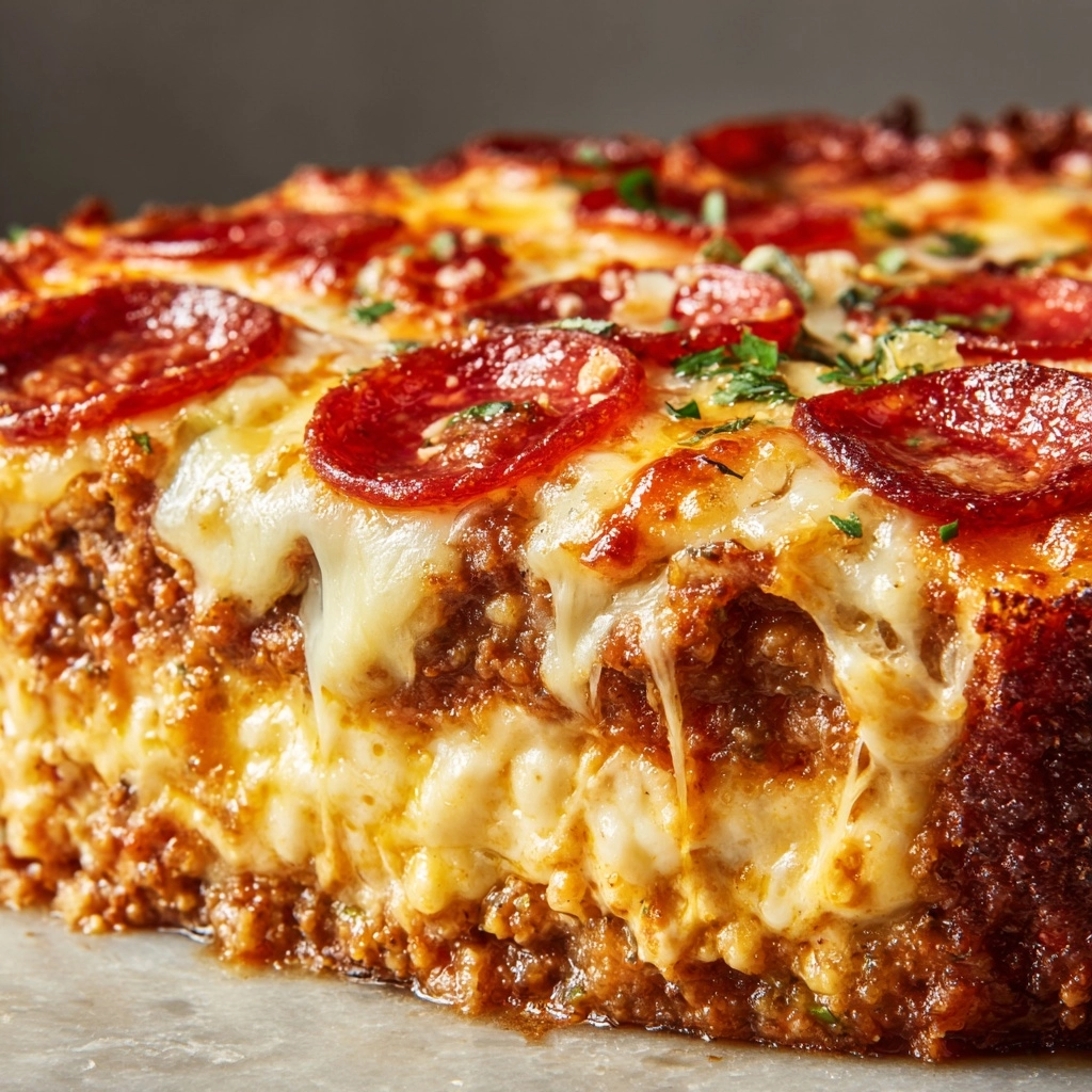 Delicious Cheeseburger Pizza Recipe - Recipe Image