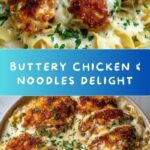 Chicken with Buttered Noodles Recipe