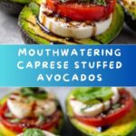 Caprese Stuffed Avocados Recipe
