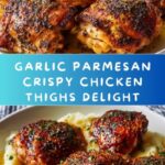 Garlic Parmesan Crispy Chicken Thighs Recipe