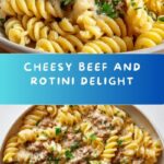Beef and Rotini in Garlic Parmesan Sauce Recipe