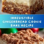 Gingerbread Cookie Bars Recipe